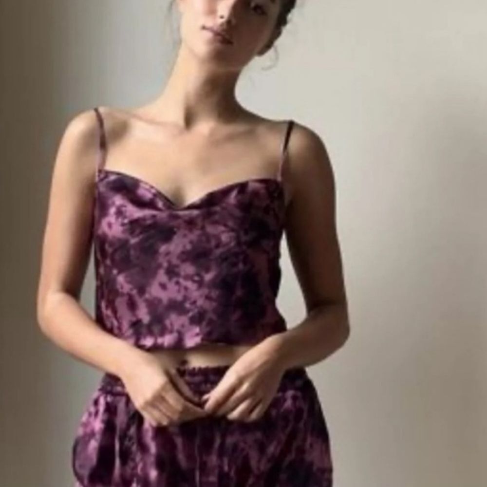 𝅺OUT From Under For Urban Outfitters Tie Dye Cami Top Size Large